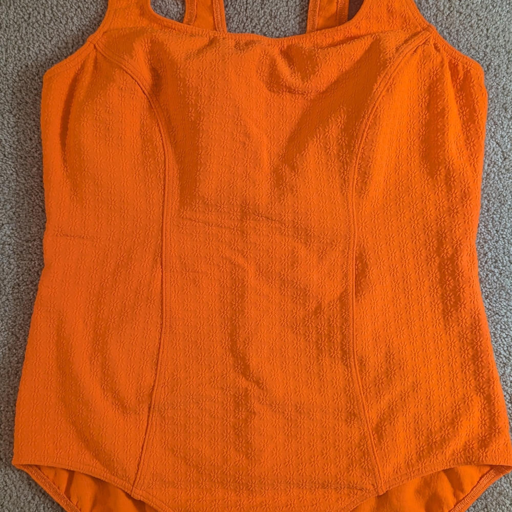 💥 Sale 🏵️🔥Christina Awesome Rich Orange Women's Swimsuit